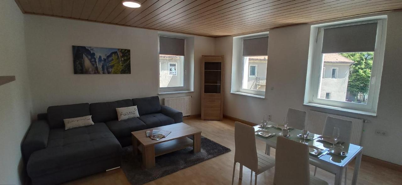 Ferienwohnung 2 Am Hofladen Hellendorf Bad Gottleuba Eksteriør bilde